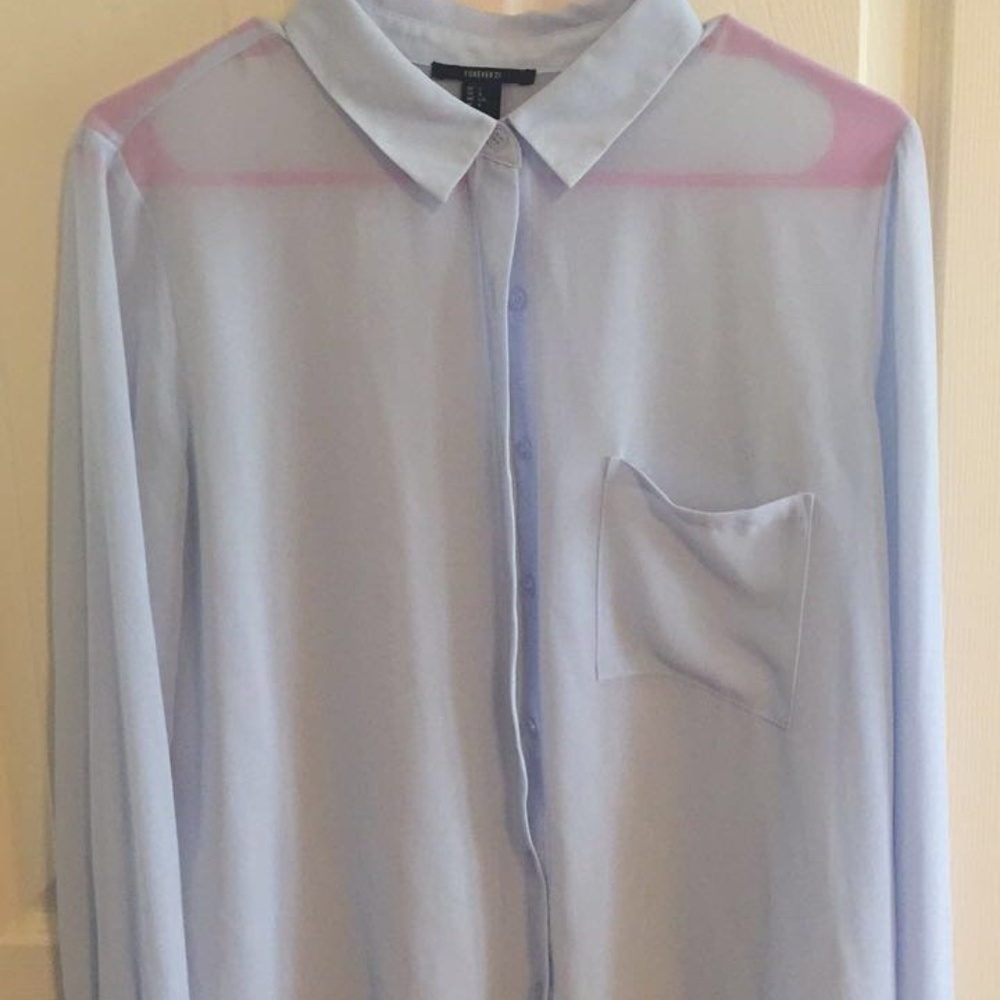 Forever 21 Button Down Women's Top